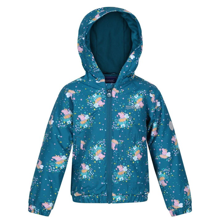 Regatta Unisex Kinder Peppa Muddy Puddle Jacket 6 Monate Gulfstream, 6 Monate Gulfstream