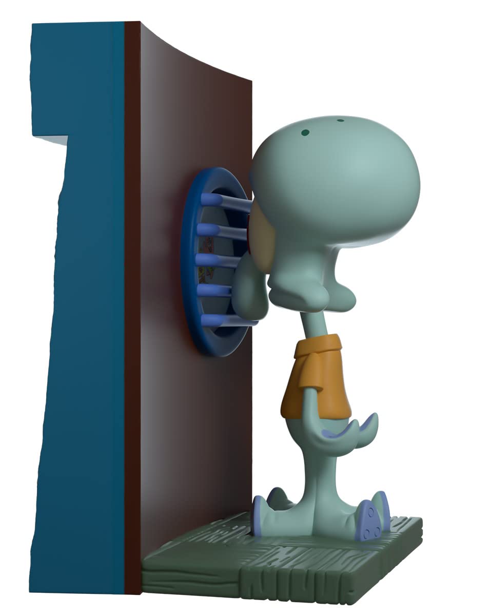 Inside Squidward Vinyl-Figur, 10,2 cm Squidward Collectible, basierend auf Internet Meme Sinking Fee