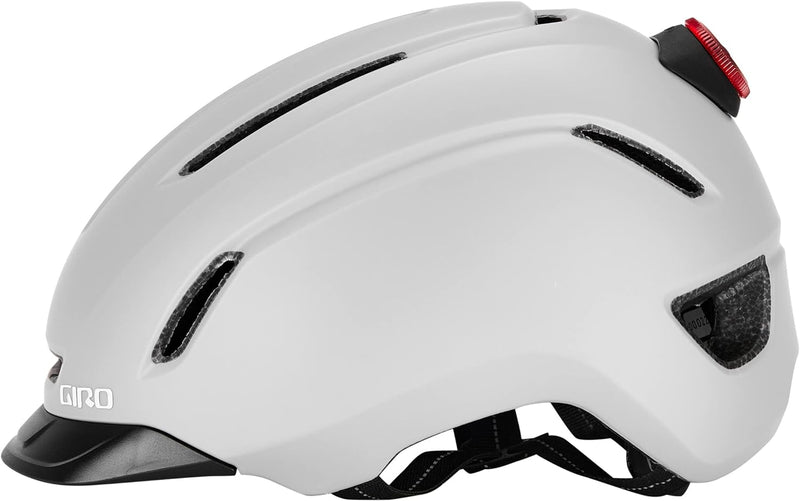 Giro Caden II LED City Fahrrad Helm matt grau 2022, M