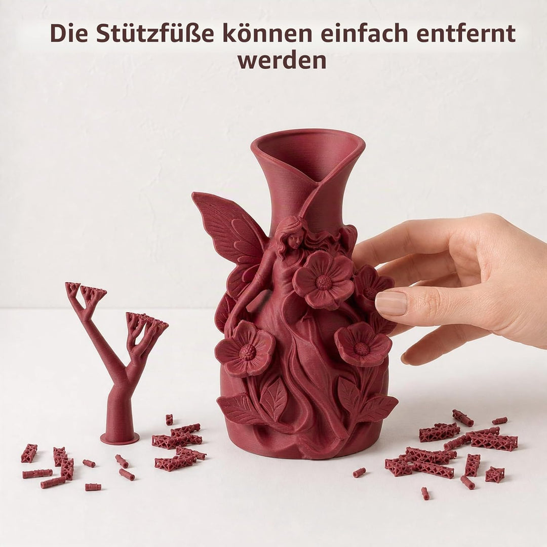 iSANMATE PLA Matte Filament 1.75mm, Hochgeschwindigkeits Matt PLA Bundle, Sauber Gewickelt Filament