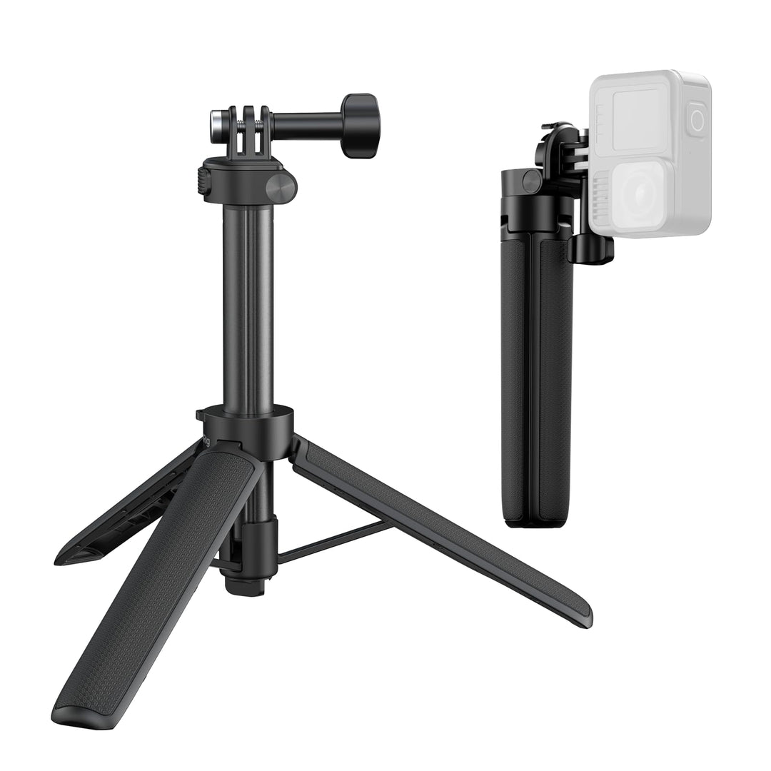 SMALLRIG 2-in-1 Selfie-Stick-Stativ, 18-52 cm ausziehbar, unterstützt horizontale und vertikale Aufn