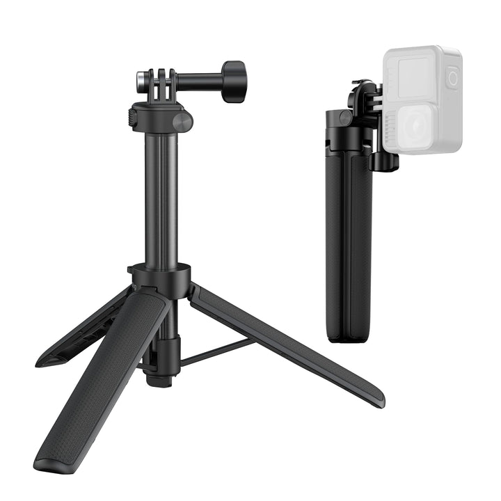 SMALLRIG 2-in-1 Selfie-Stick-Stativ, 18-52 cm ausziehbar, unterstützt horizontale und vertikale Aufn