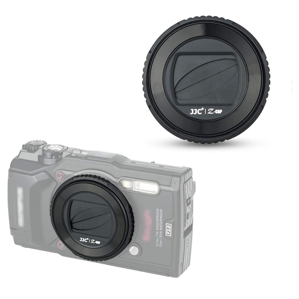 JJC Objektivdeckel für Olympus TG-7 TG-6 TG-5 TG-4 TG-3 TG-2 TG-1 Kamera ersetzt Olympus LB-T01 Obje