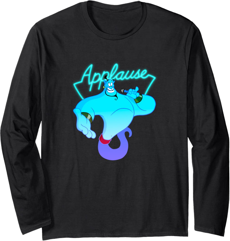 Disney Aladdin Genie Applause Neon Light Langarmshirt