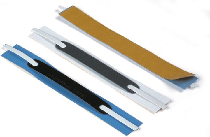 Durable Selbstklebe-Heftstreifen Flexifix, 1 Packung à 100 Stück, weiss, 690602 Weiss 100 Stück, Wei