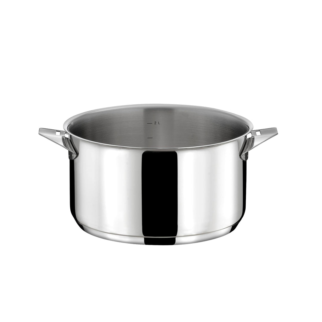 Cuisinox Eclipse – Stieltopf, Edelstahl, 18 cm Kochtopf 18 cm Stahl, Kochtopf 18 cm Stahl