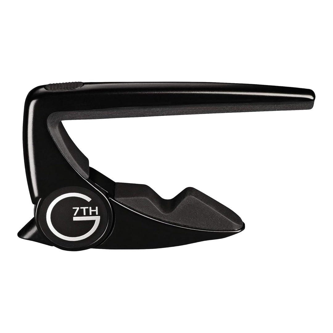 G7th G7CP2BK Performance-2 Capo Classic Schwarz Performance 2, Konzertgitarre schwarz Single, Perfor