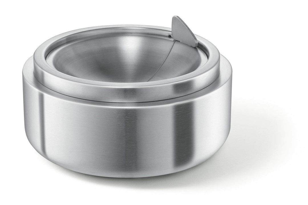 ZACK 50162 "CONTAS" Kipp-Aschenbecher, Edelstahl matt, 13cm