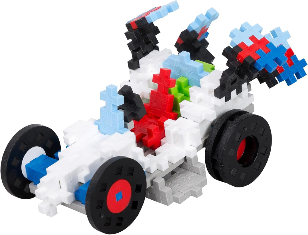 Plus-Plus Animals 9607011 Kreativ-Bausteine, Fahrzeuge Set, PlusPlus Go, Geniales Konstruktionsspiel