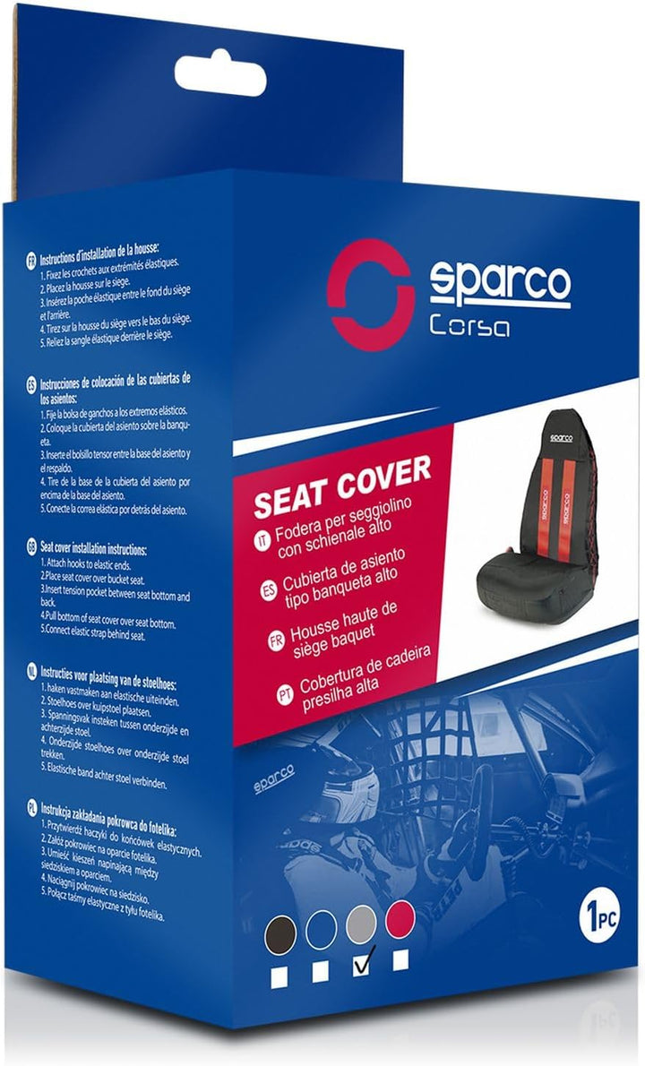 SPARCO SPC1020GR Einzelsitzbezüge Futter, Grau