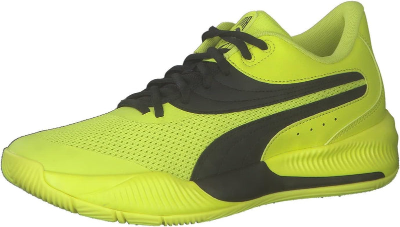 PUMA Unisex Triple Basketballschuh 38 EU Yellow Glow Puma Black, 38 EU Yellow Glow Puma Black