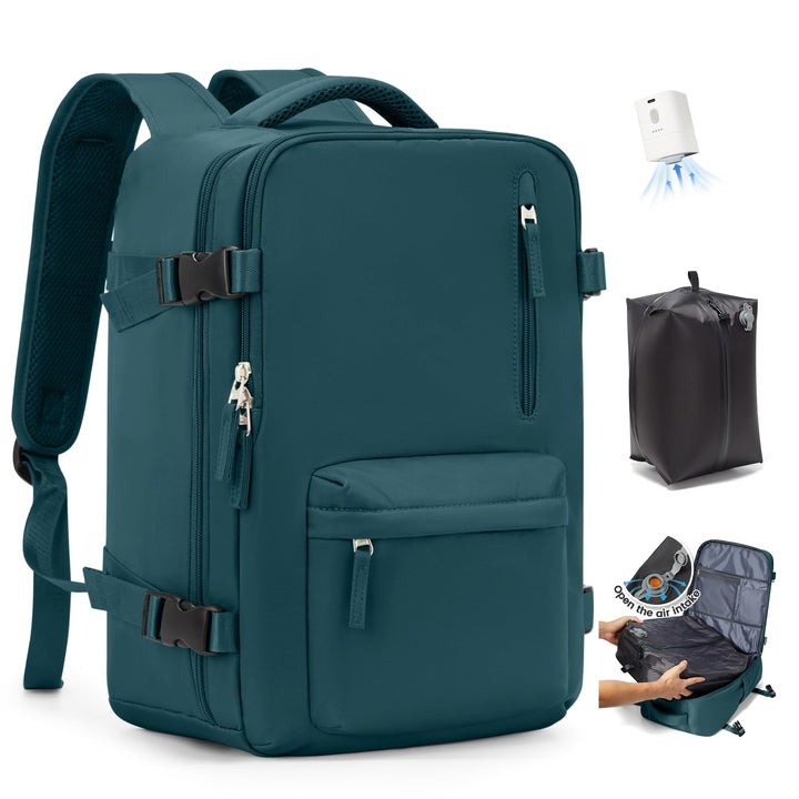 SZLX Vakuum Rucksack mit pumpe Ryanair Handgepäck 40x30x20 Damen Wizzair Handgepäck 40x30x20 Vakuum