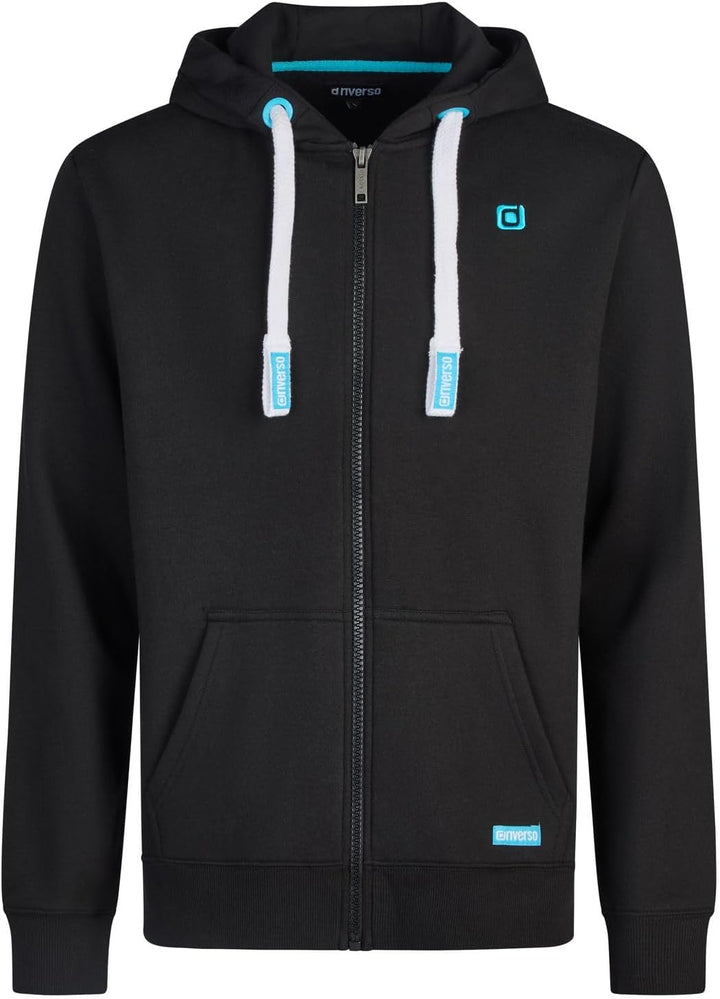riverso Sweatjacke Herren mit Kapuze Reissverschluss Regular Fit RIVNoah Kapuzenjacke Hoodie Kapuzen