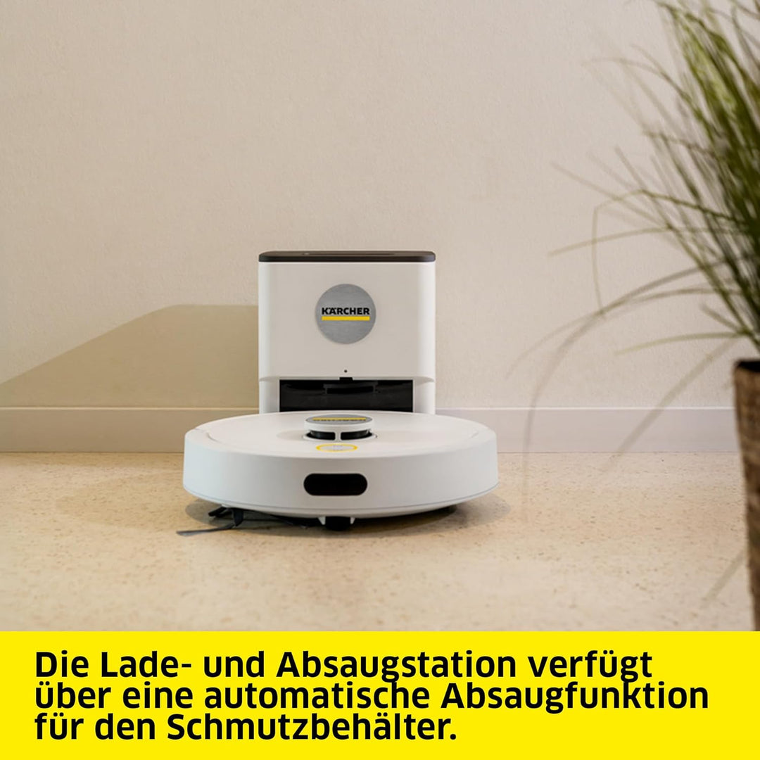 Kärcher Saug- und Wischroboter RVC 3 Comfort Extra, 15.000 Pa, bis 130 min Laufzeit, App-Steuerung,