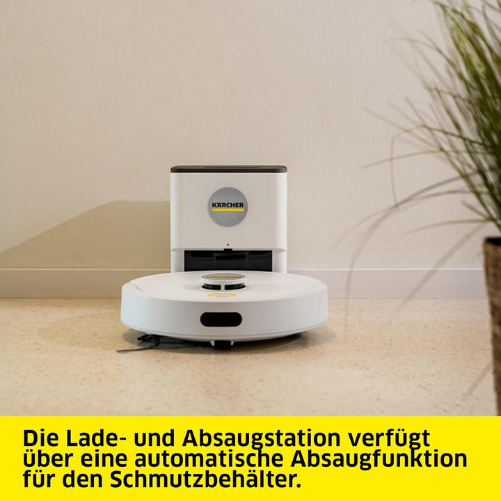 Kärcher Saug- und Wischroboter RVC 3 Comfort Extra, 15.000 Pa, bis 130 min Laufzeit, App-Steuerung,