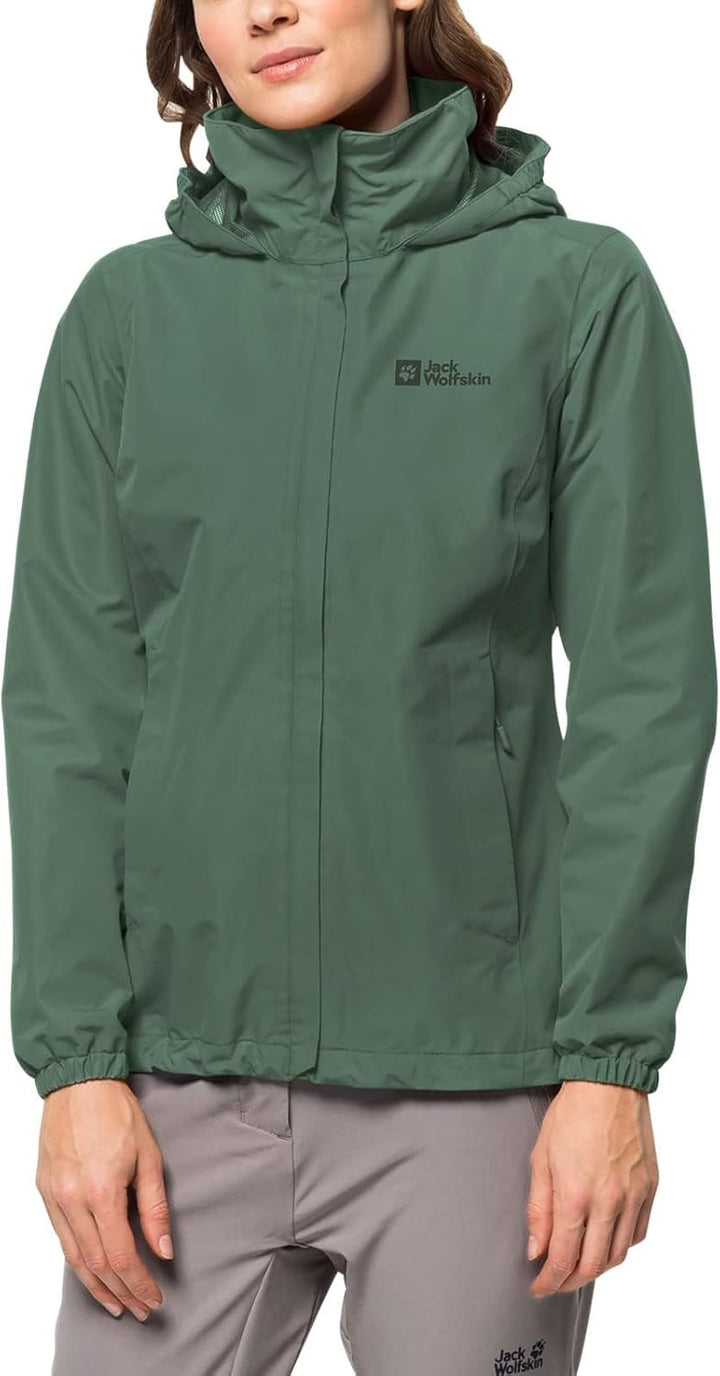 Jack Wolfskin Damen Stormy Point Jacke S Picnic Green, S Picnic Green