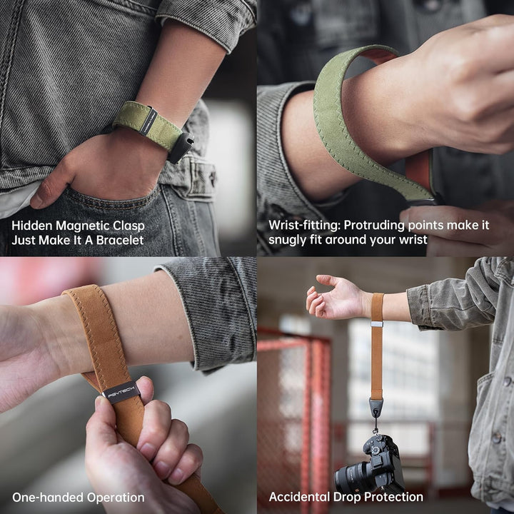 PGYTECH Schnellverschluss-Kamera-Handschlaufe, verstellbare Handschlaufe für Kamera, DSLR, SLR, Kame