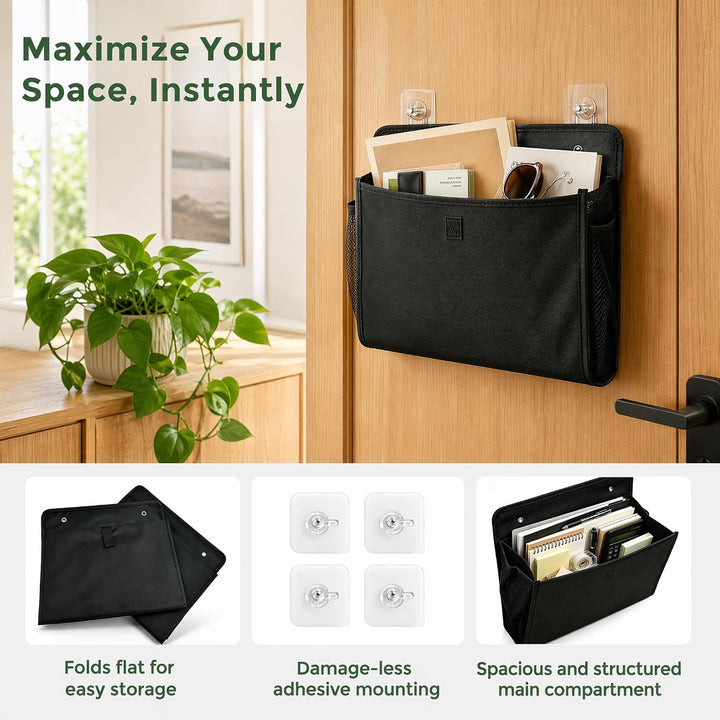 Wohnmobil Organizer 2 Stück Hängeorganizer mit 4 Haken | Hängeaufbewahrung 33 × 30 cm für Wohnmobil,