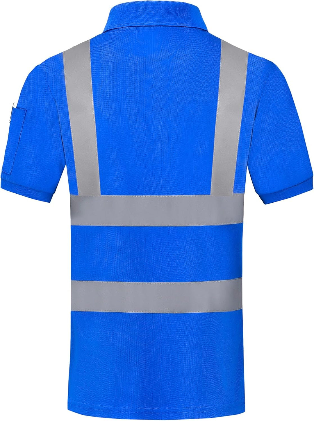 Warnschutz Polo T-Shirt Warnschutzshirt Warnshirt Warnschutz Arbeitskleidung 7 Farben XXL Kurzarm-bl