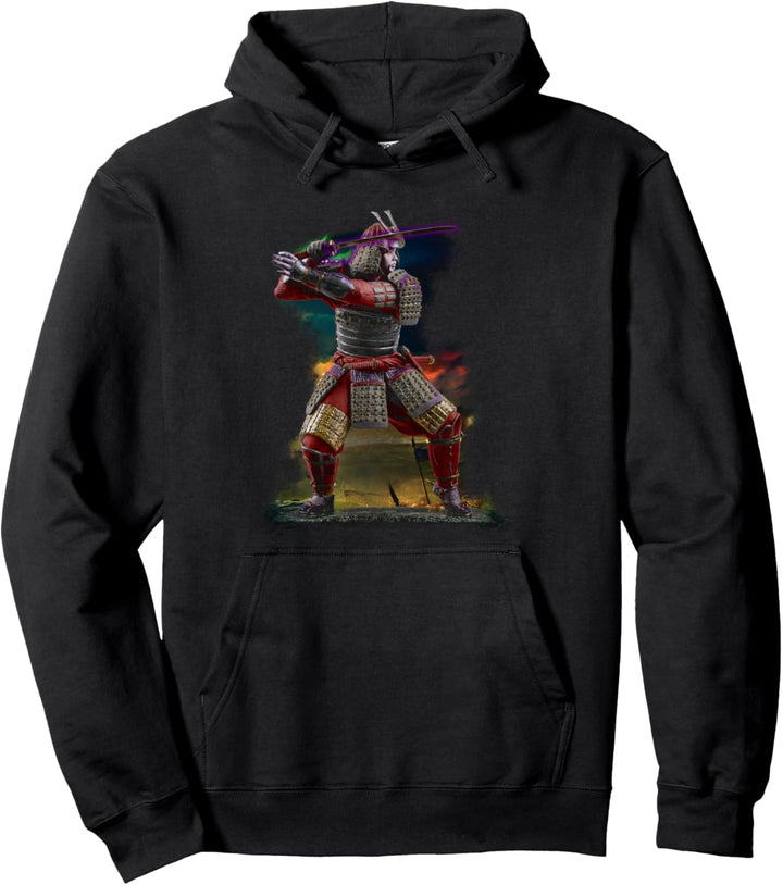 Samurai Japanischer Krieger Pullover Hoodie