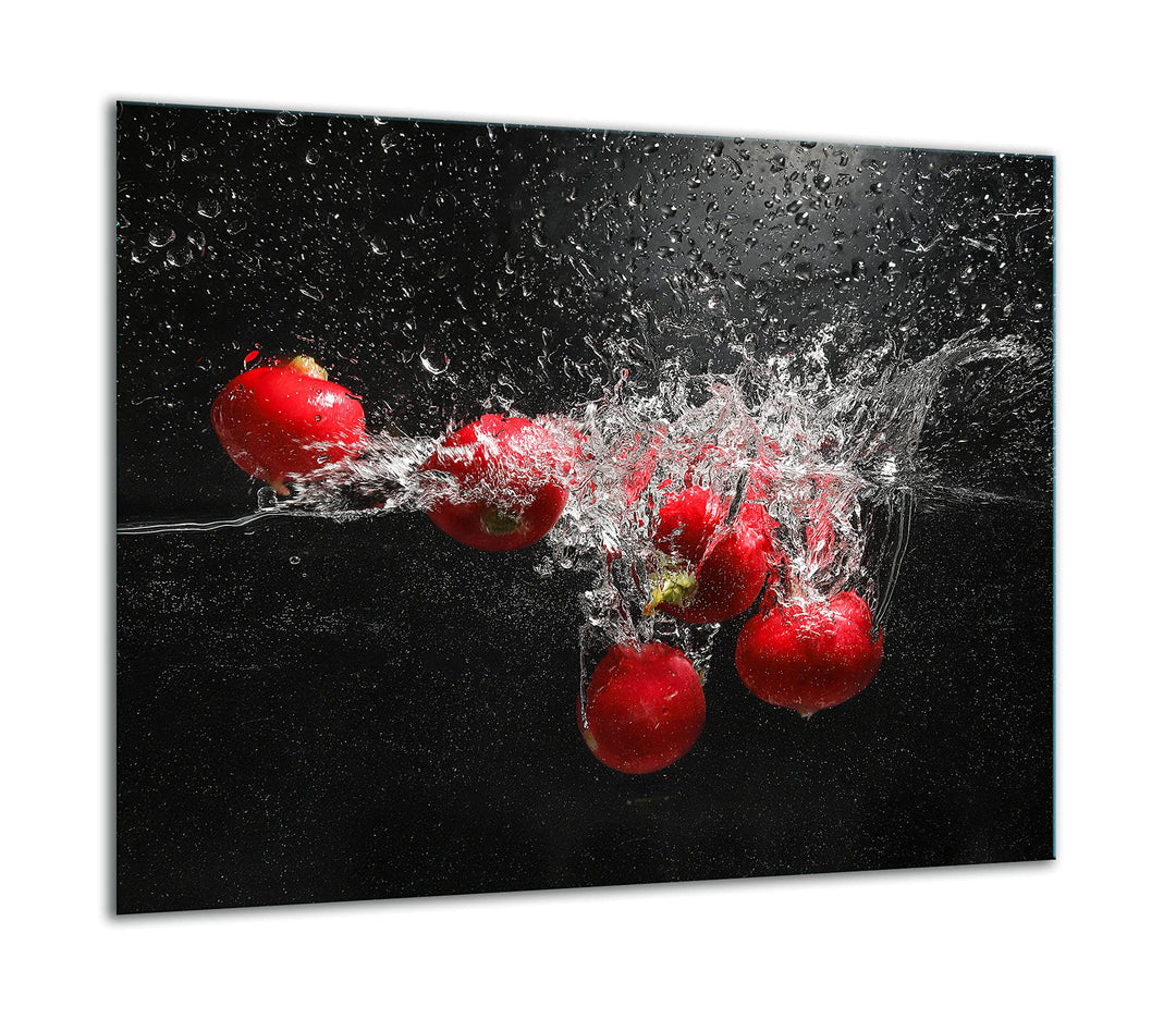 TMK ArtDeko Herdabdeckplatte 1 Teilig 60x52 cm - Spritzschutz Herdabdeckung – Herdschutz aus Sicherh