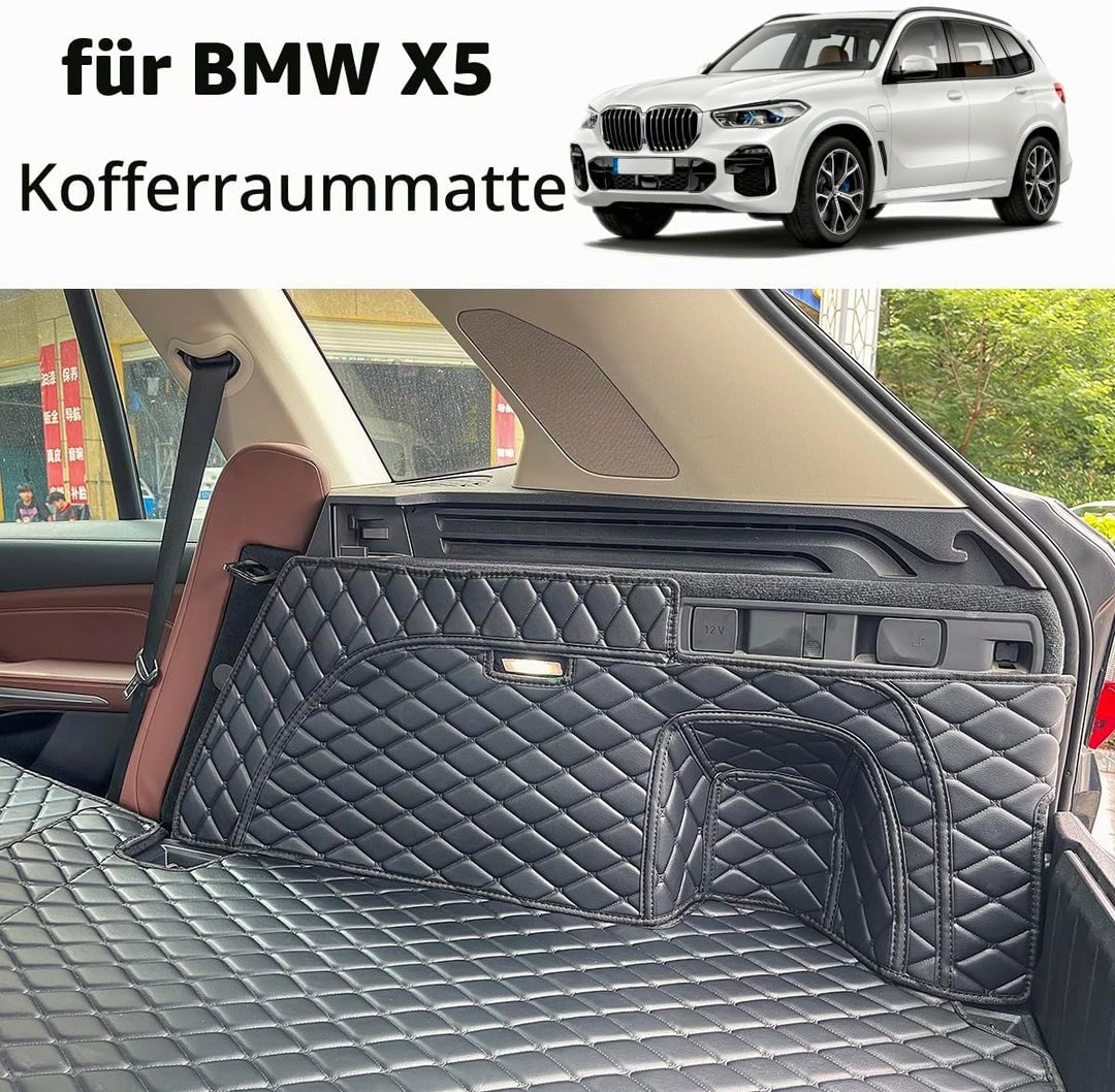 Kofferraumwanne kompatibel mit BMW X5 G05 2019-2026 (nur passend für 5-Sitzer, Nicht geeignet für 45