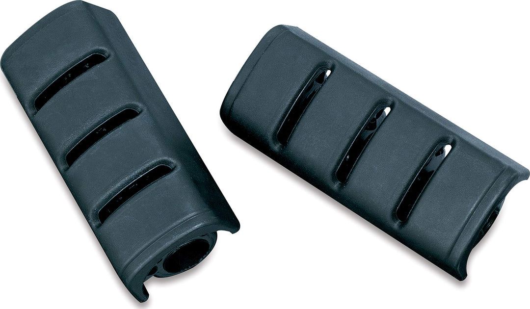 Kuryakyn 4345 Motorrad Fussrasten Komponenten - Ersatz Gummipads für kleine ISO und Dreizack Pegs, s