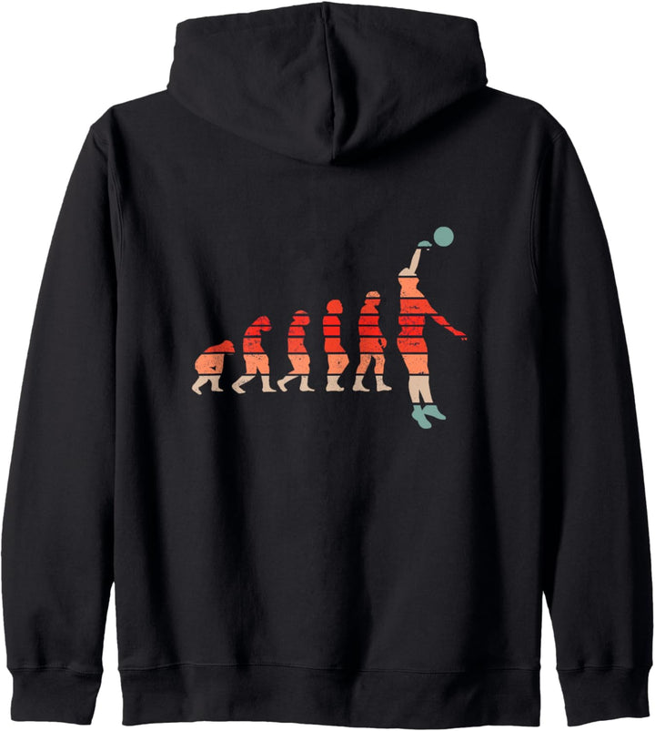 Volleyball Evolution Kapuzenjacke