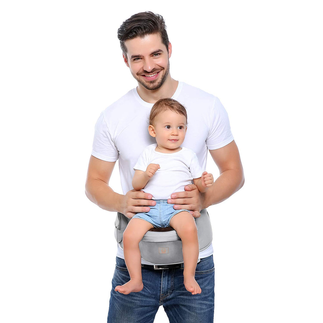 GAGAKU Baby Hüftsitz Leichte Taille Hocker 4 Tragepositionen für Kinder 0-36 Monate Neugeborenes - G