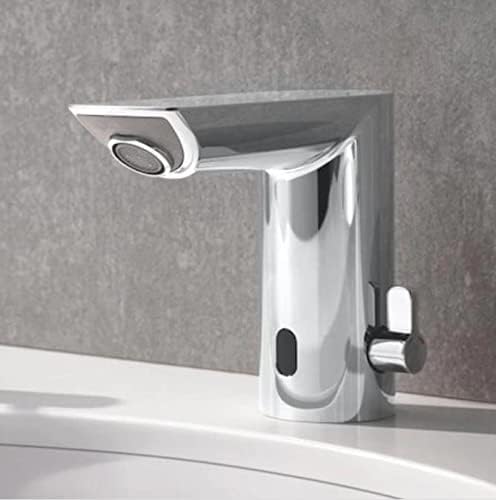 GROHE Bau Cosmopolitan E - Infrarot-Elektronik für Waschtisch (automatische Spülung, flexible Anschl