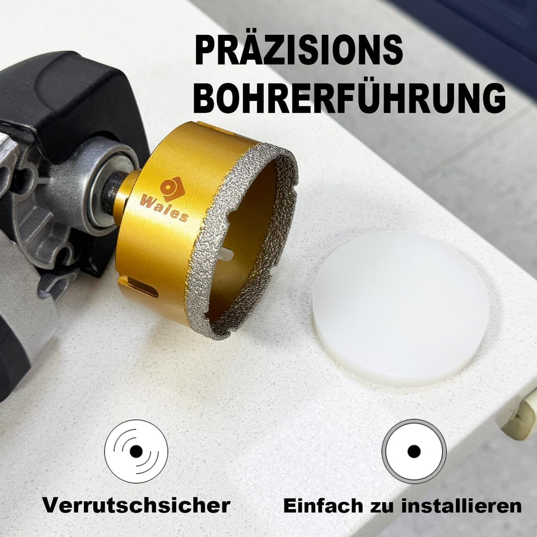 68mm Diamant Trockenbohrer M14 Fliesenbohrer Diamant Bohrkrone - Lochsäge für Keramik, Granit, Porze