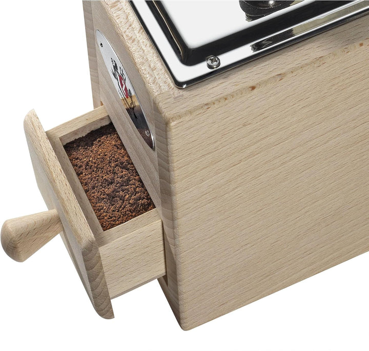 Kaffeemühle mechanisch, Buche natur Santiago Eco Zassenhaus