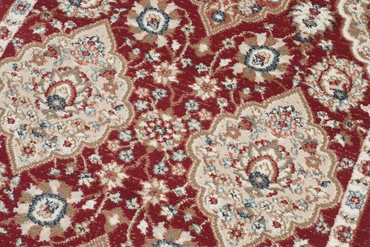 Carpeto Rugs Blumen Teppich Läufer Flur - Orientalisch Teppichläufer - Kurzflor, Weich - Flurläufer