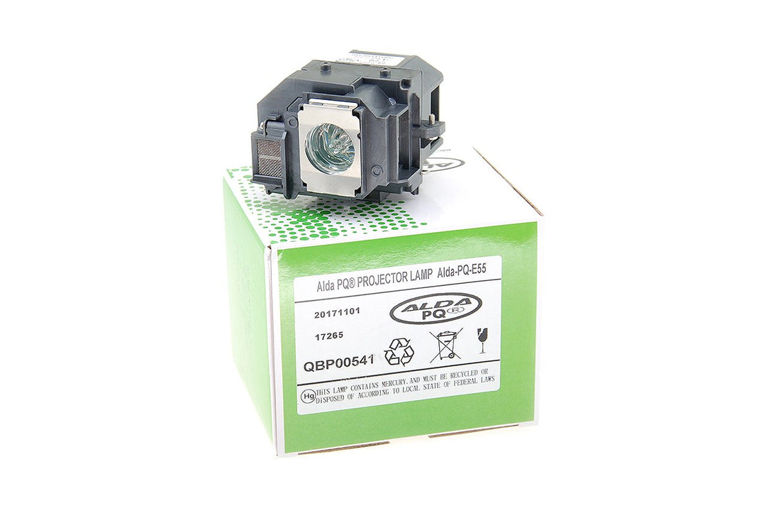 Alda PQ-Premium, Beamerlampe/Ersatzlampe für EPSON EB-W8D Projektoren, Lampe mit Gehäuse