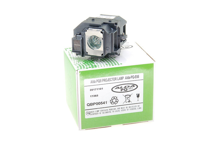 Alda PQ-Premium, Beamerlampe/Ersatzlampe für EPSON EB-W8D Projektoren, Lampe mit Gehäuse