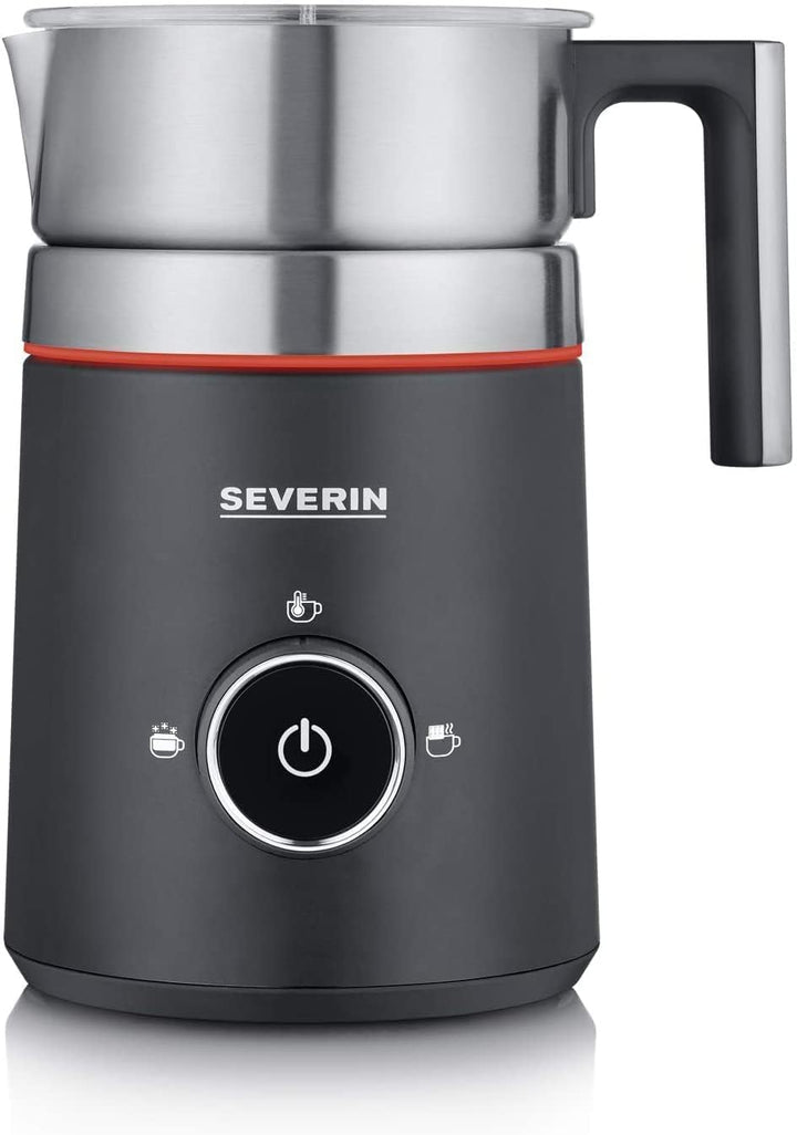 SEVERIN SPUMA 500 Induktions-Milchaufschäumer, elektrischer Milchaufschäumer ohne Anbrennen, spülmas