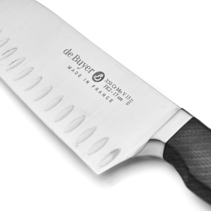 De 4281.17 Buyer Santoku Messer, Edelstahl, silber, 27.9 x 20.1 x 10.9 cm