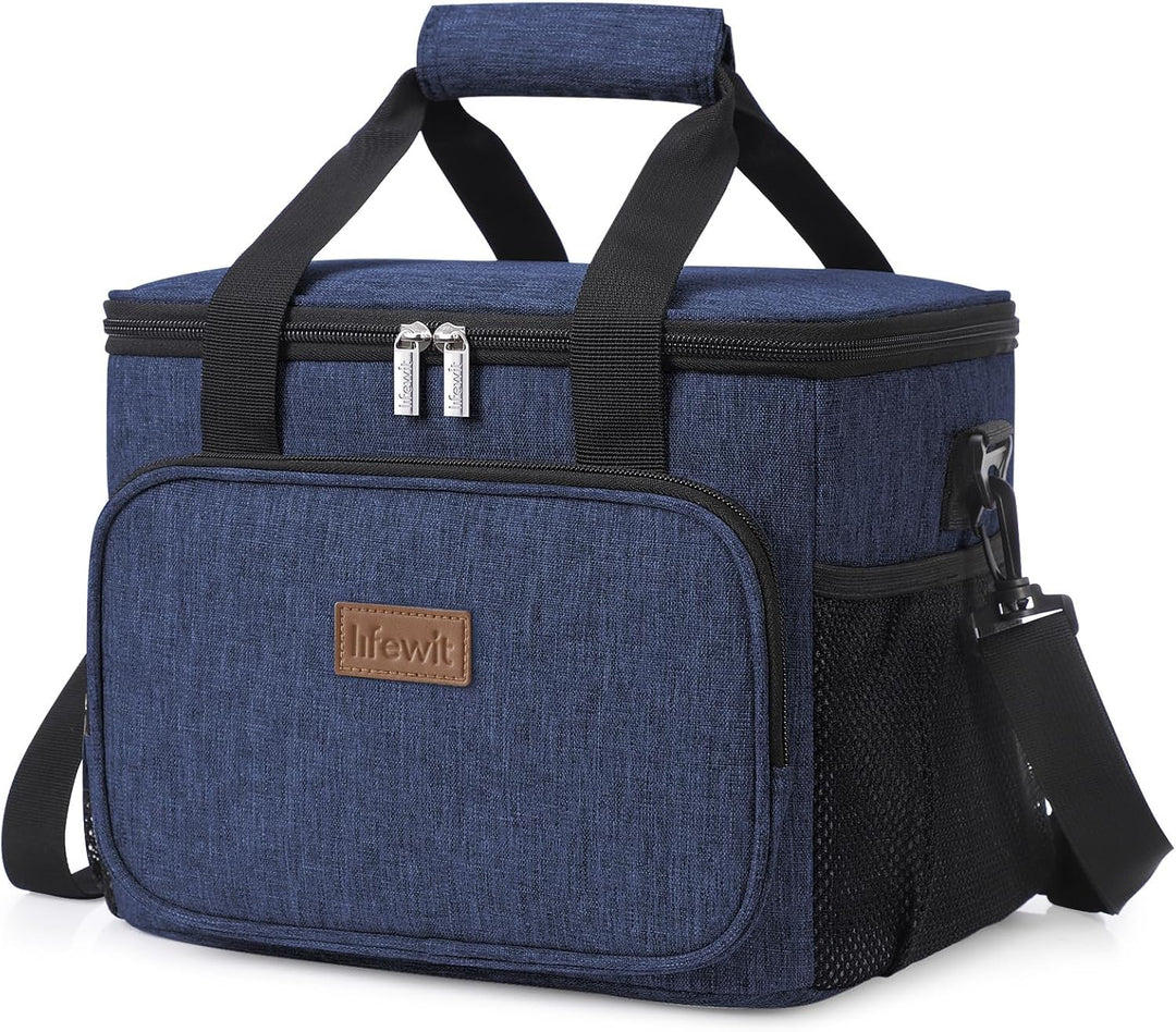 Lifewit Kühltasche 15L, Lunch Tasche Faltbar, Lunch Bag für Herren und Damen, Isolierte Tasche mit R
