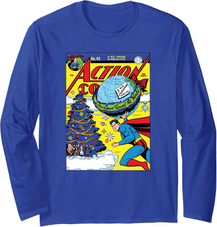 Superman Cover No. 93 Langarmshirt