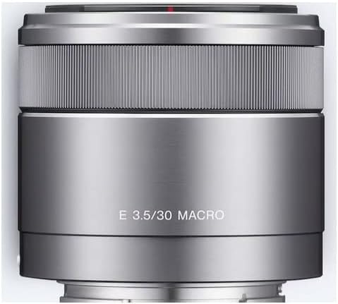 Sony SEL-30M35 Makro-Objektiv (Festbrennweite, 30 mm, F3.5, APS-C, geeignet für A6000, A5100, A5000