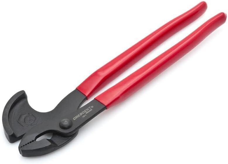 Crescent NP11 Nagelzange, 28 cm, Rot/Schwarz 11 inch, 11 inch