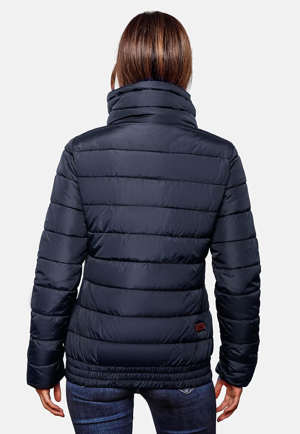 MARIKOO Damen Winter Steppjacke Poison XS-XL XS Blau, XS Blau