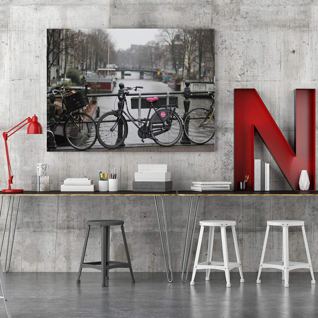 Feeby. Wandbild - 1 Teilig - 50x70 cm, Leinwand Bild Leinwandbilder Bilder Wandbilder Kunstdruck, FA