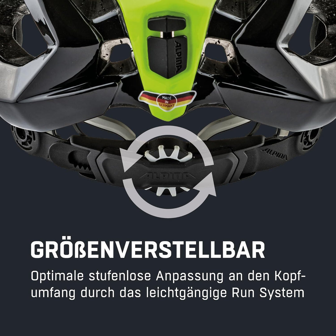 ALPINA VALPAROLA - Stossabsorbierender, Optimal Klimatisierter & Leichter Fahrradhelm Mit Antibakter
