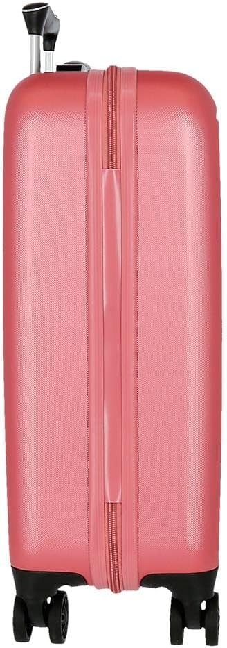 Roll Road Camboya Kabinentrolley, Rosa, 40 x 55 x 20 cm, Hartplastik, seitlich, 37 l, 2,78 kg, 4 Räd