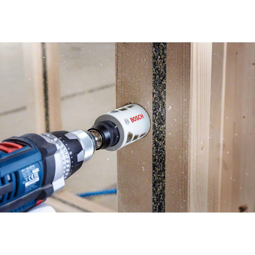 Bosch Professional 14 tlg. Lochsäge HSS BiM Progressor for Wood & Metal Set Sanitär (für rostfreien