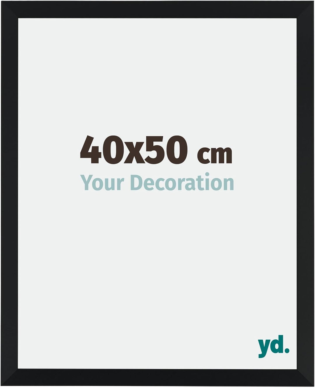 yd. Your Decoration - Bilderrahmen 40,00x50,00 cm - Bilderrahmen aus MDF mit Acrylglas - Antireflex
