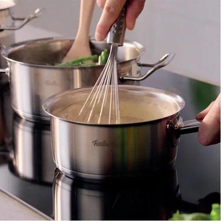 Fissler Original-Profi Collection / Edelstahl-Topfset, 4-teilig, Koch-Töpfe mit Metall-Deckel (3 Koc