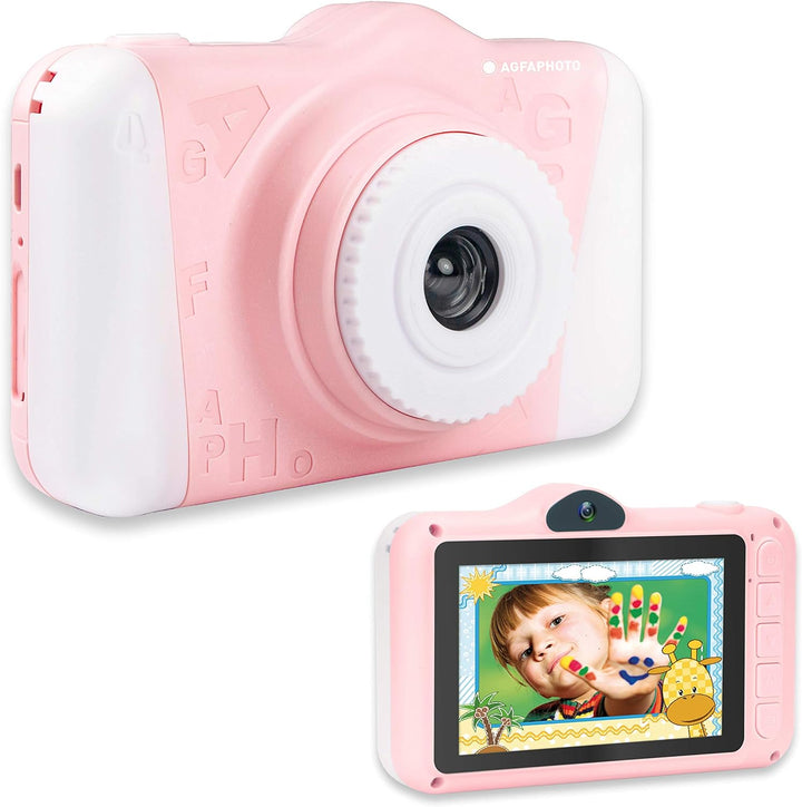 AGFAPHOTO Kinderkamera Realikids Cam 2 Digitalkamera für Kinder mit SD-Kartenslot für bis zu 32GB |