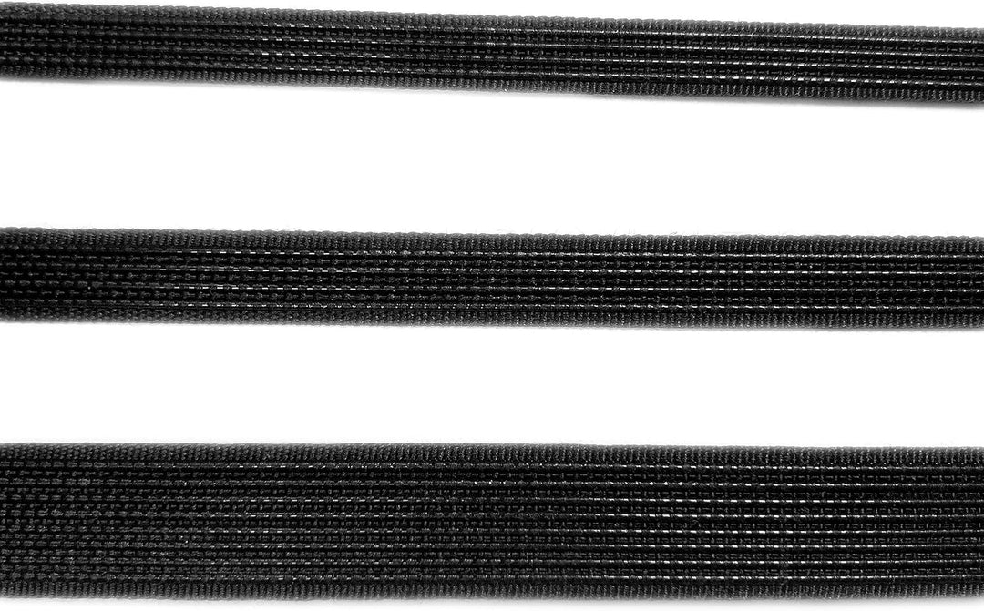 2 x 46 Meter Polyester-Korsettstangen, schwarz und weiss, Stangen, Basteln, Nähzubehör für Korsett-K